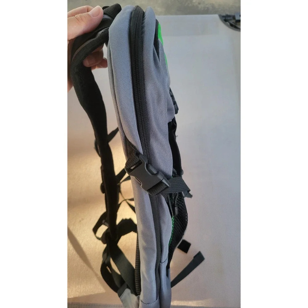 Helly hansen backpack outdoors travel school Gray Green